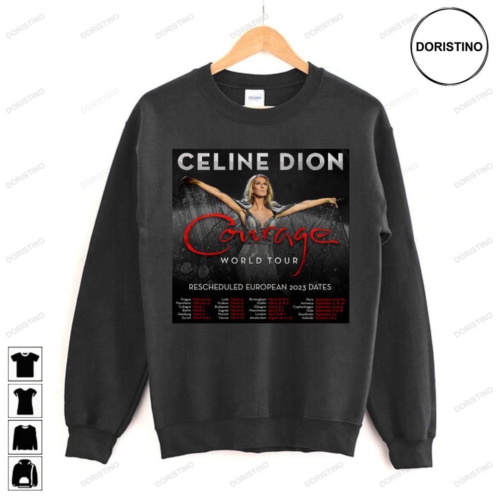 Courage World Dates Celine Dion Trending Style